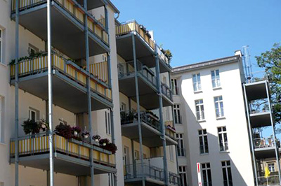 Hoffassade, WDVS 1400m² Görlitz
